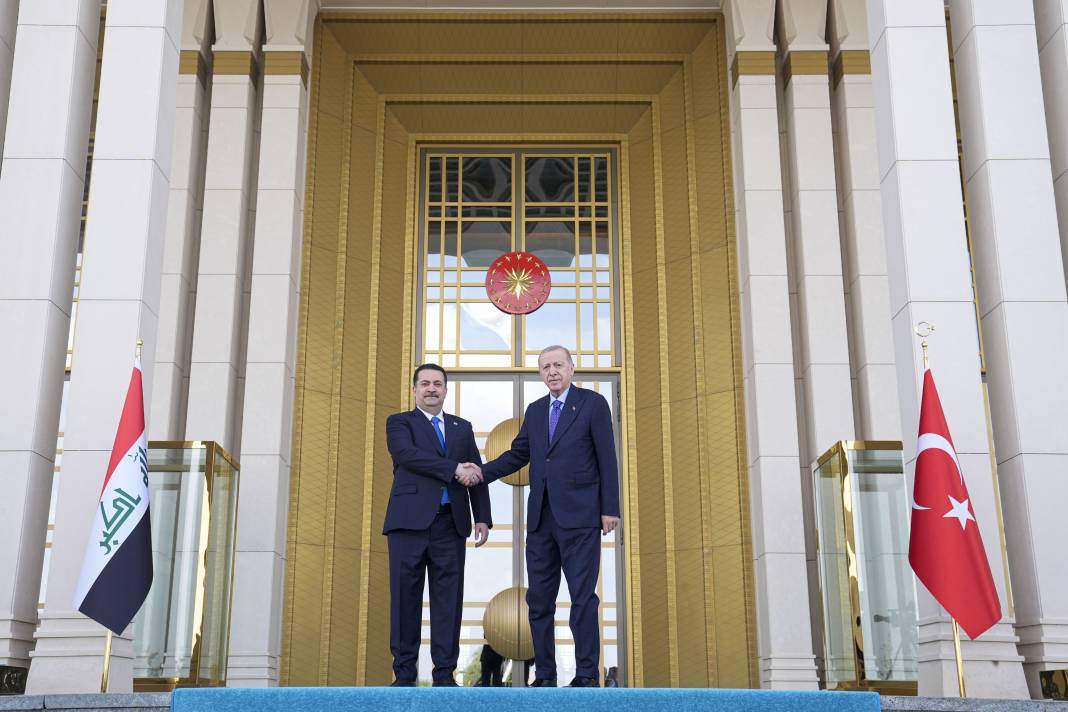 Irak Başbakanı Ankara’da! Külliye’de resmi tören: Sudani’den güç birliği mesajı... 20